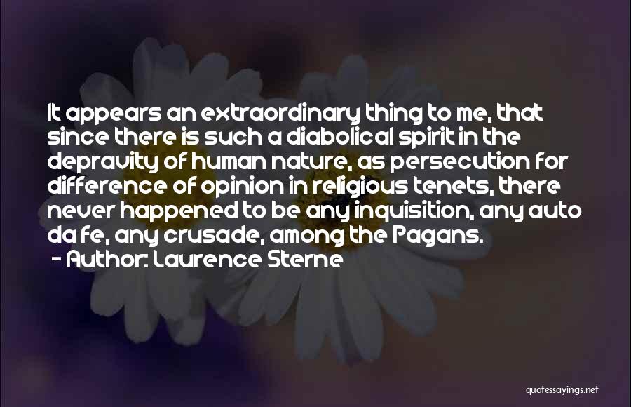 Difference Of Opinion Quotes By Laurence Sterne