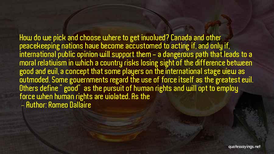 Difference Of Opinion Quotes By Romeo Dallaire