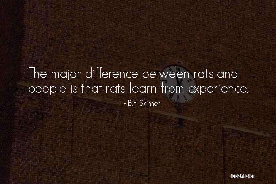 Differences Between People Quotes By B.F. Skinner Differences Between People Quotes By B.F. Skinner
