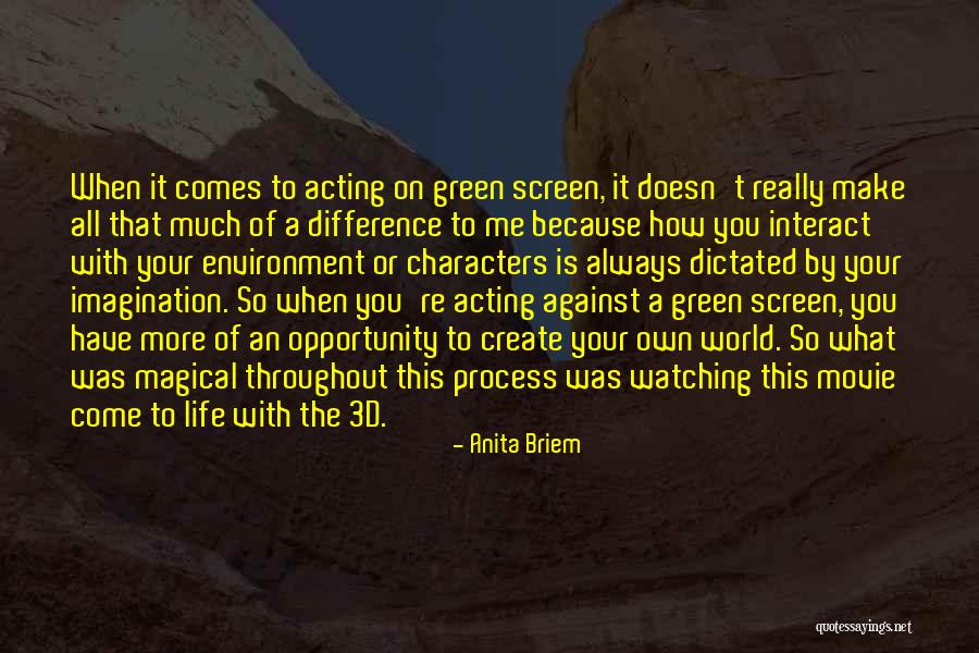 Differences Create Quotes By Anita Briem Differences Create Quotes By Anita Briem