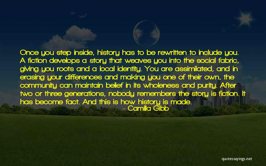 Differences In Generations Quotes By Camilla Gibb