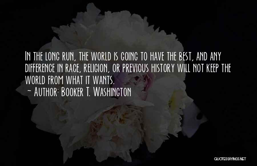 Differences In Religion Quotes By Booker T. Washington