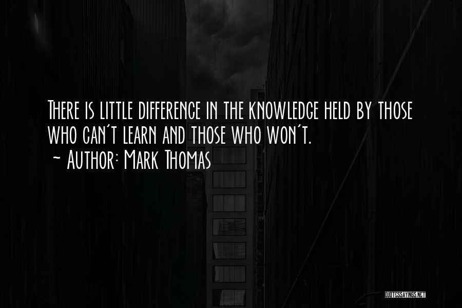 Differences In Religion Quotes By Mark Thomas