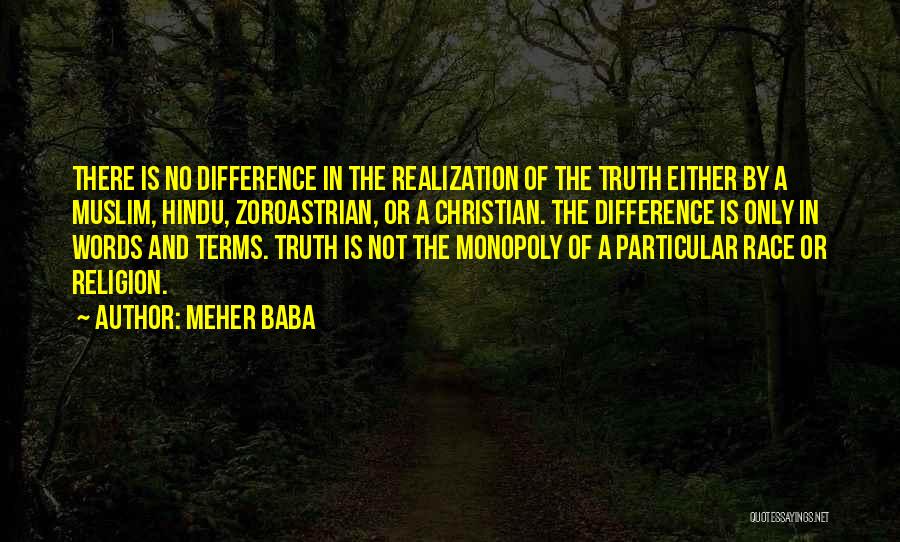 Differences In Religion Quotes By Meher Baba