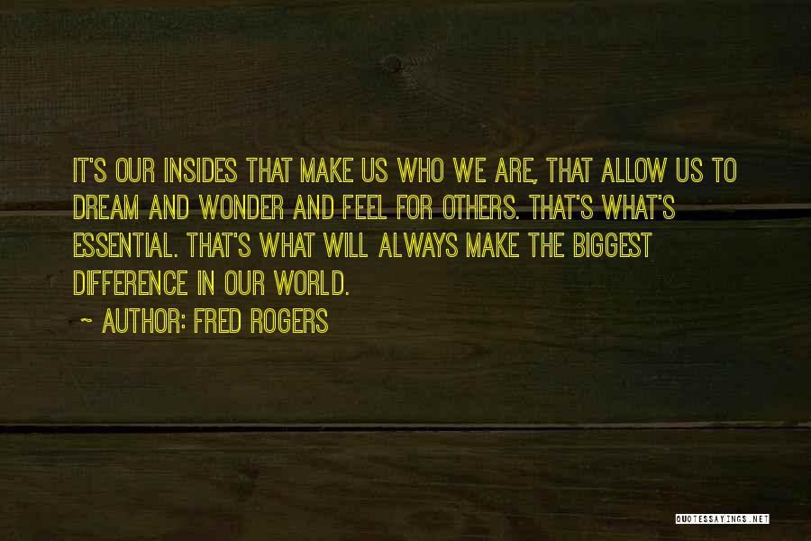 Differences In The World Quotes By Fred Rogers