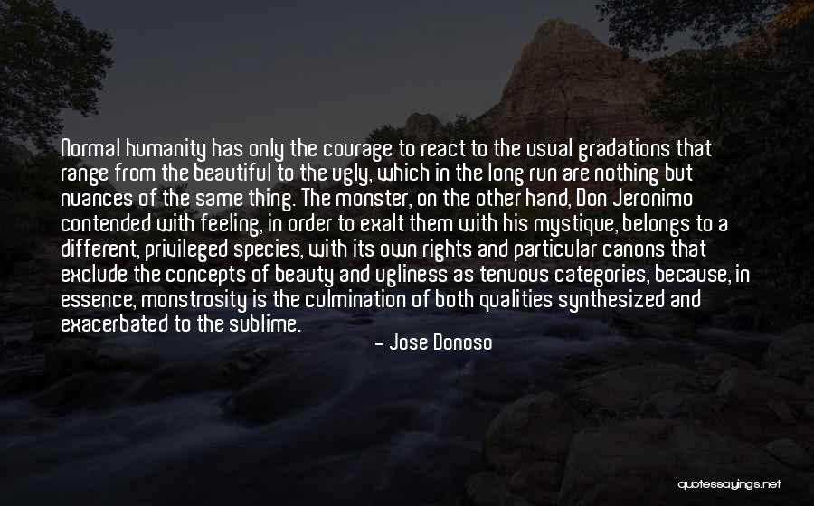 Different And Beautiful Quotes By Jose Donoso Different And Beautiful Quotes By Jose Donoso