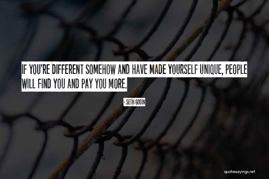 Different And Unique Quotes By Seth Godin Different And Unique Quotes By Seth Godin