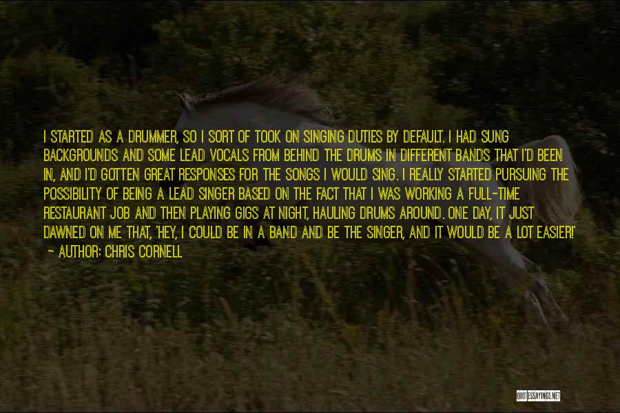 Different Backgrounds Quotes By Chris Cornell