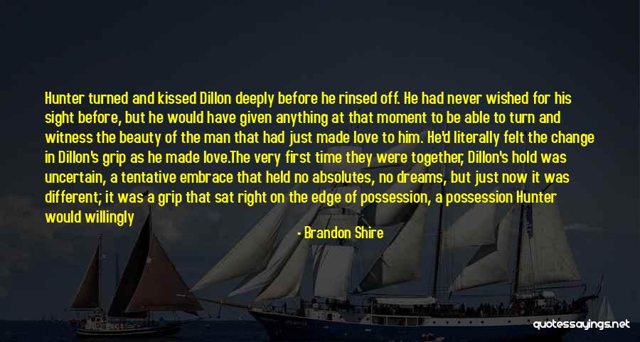 Different But Together Quotes By Brandon Shire