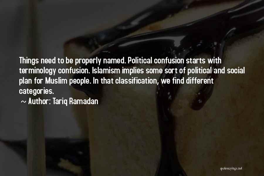 Different Categories Quotes By Tariq Ramadan