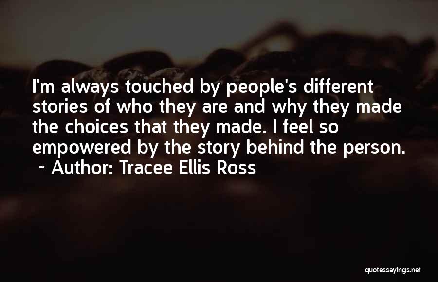 Different Choices Quotes By Tracee Ellis Ross