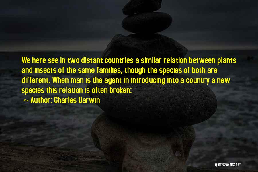 Different Countries Quotes By Charles Darwin
