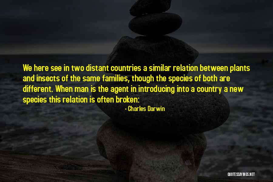 Different Countries Quotes By Charles Darwin