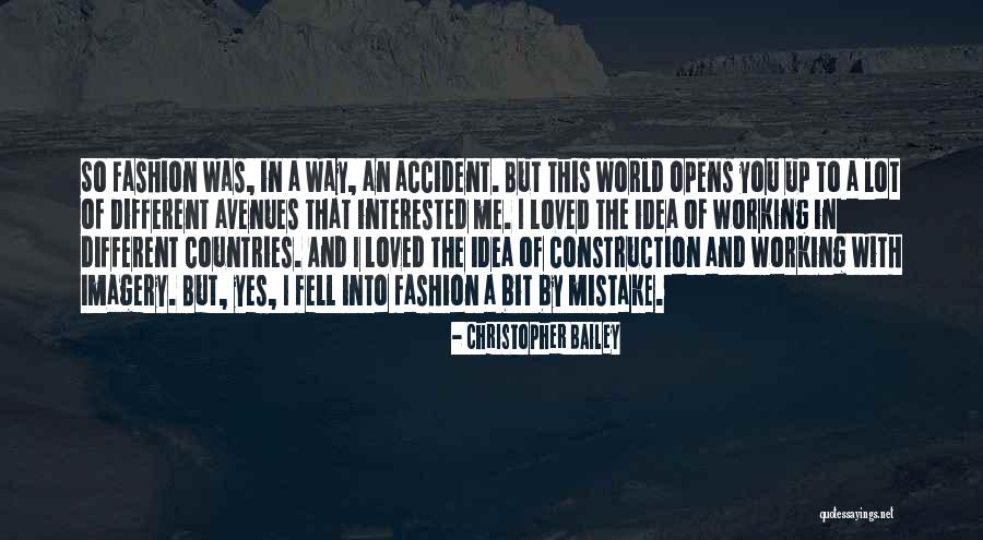 Different Countries Quotes By Christopher Bailey