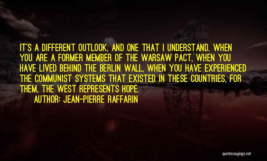 Different Countries Quotes By Jean-Pierre Raffarin