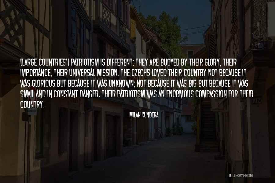 Different Countries Quotes By Milan Kundera