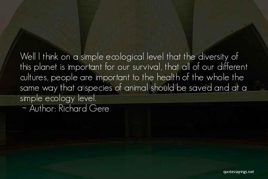 Different Cultures Quotes By Richard Gere