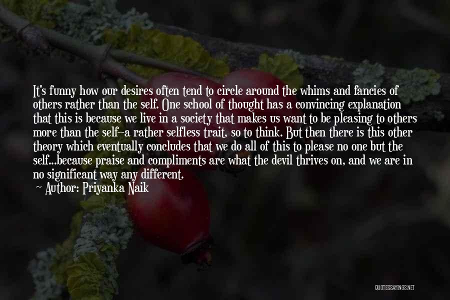 Different Devil Quotes By Priyanka Naik