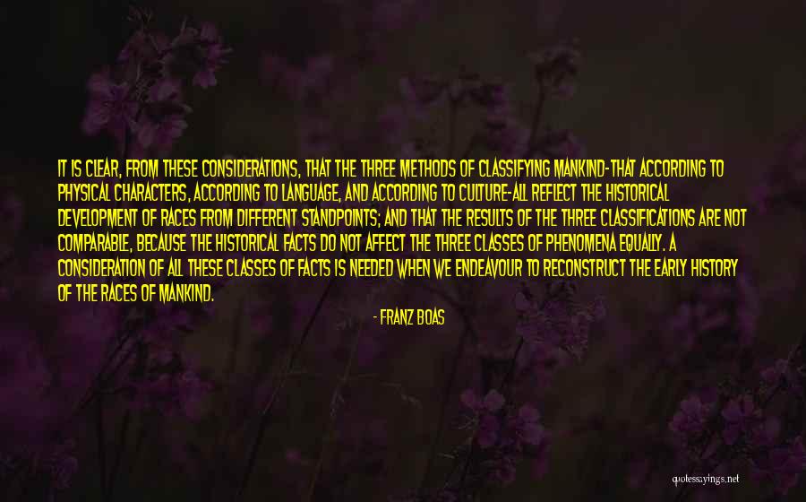 Different Different Methods Quotes By Franz Boas
