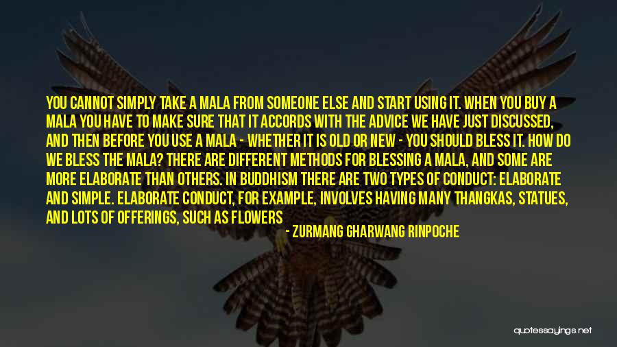 Different Different Methods Quotes By Zurmang Gharwang Rinpoche