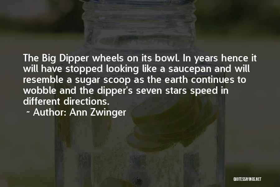 Different Directions Quotes By Ann Zwinger