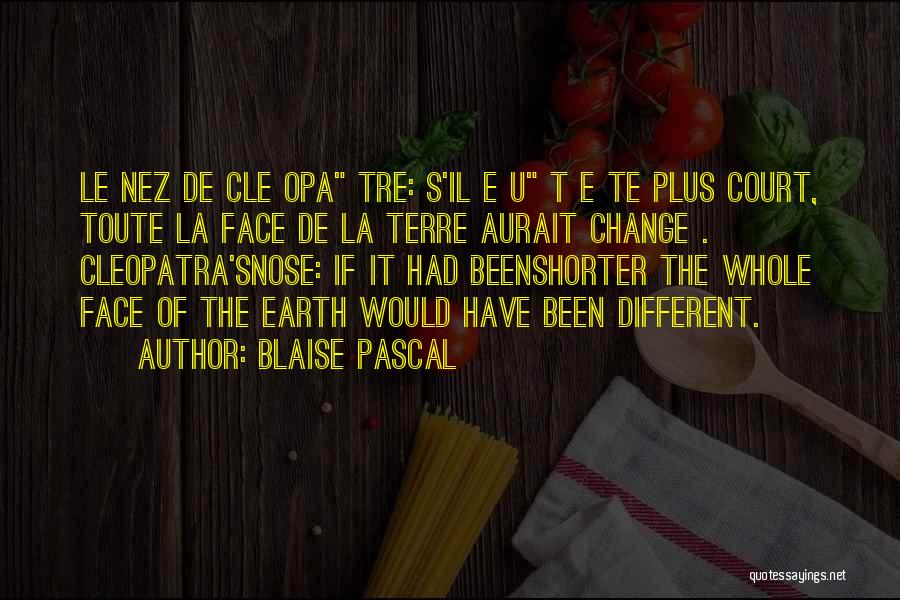 Different Faces Quotes By Blaise Pascal