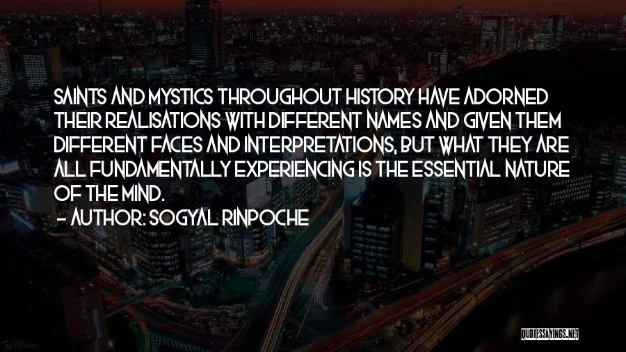 Different Faces Quotes By Sogyal Rinpoche