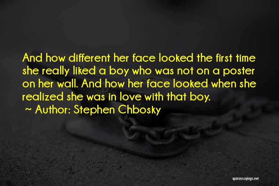 Different Faces Quotes By Stephen Chbosky