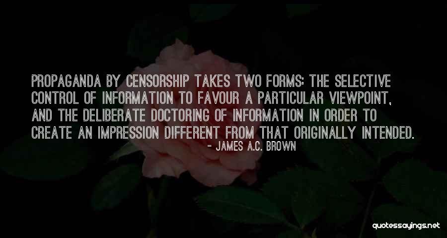 Different Forms Of Quotes By James A.C. Brown Different Forms Of Quotes By James A.C. Brown