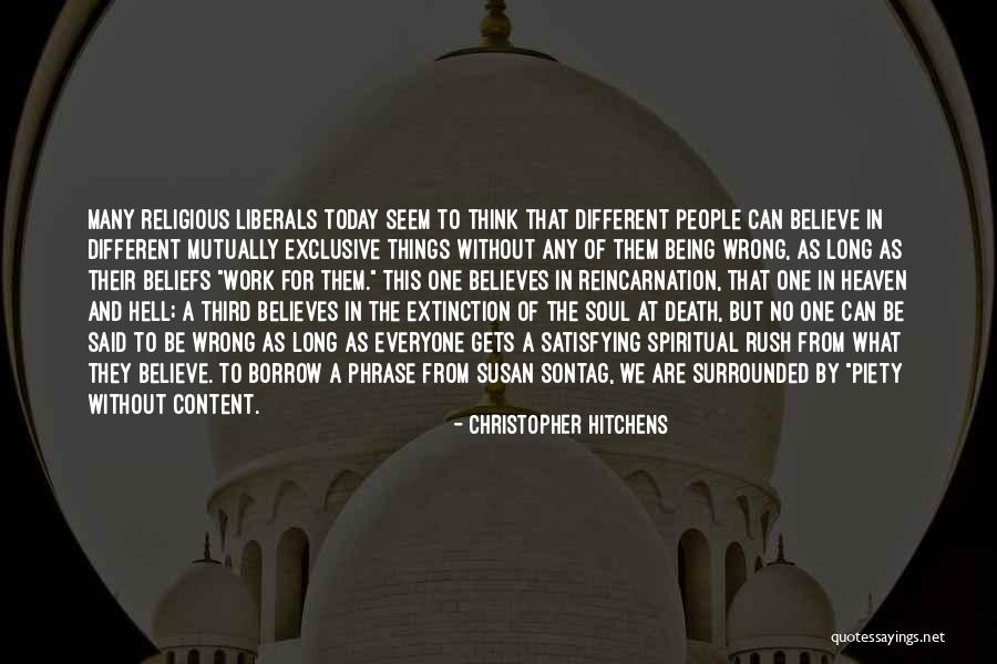 Different From Everyone Quotes By Christopher Hitchens