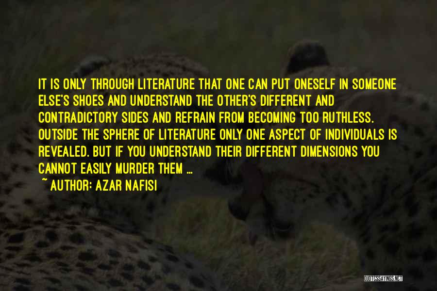 Different Individuals Quotes By Azar Nafisi