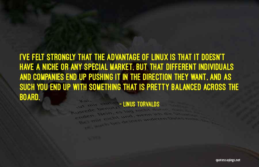 Different Individuals Quotes By Linus Torvalds