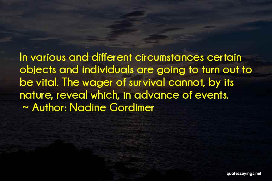 Different Individuals Quotes By Nadine Gordimer