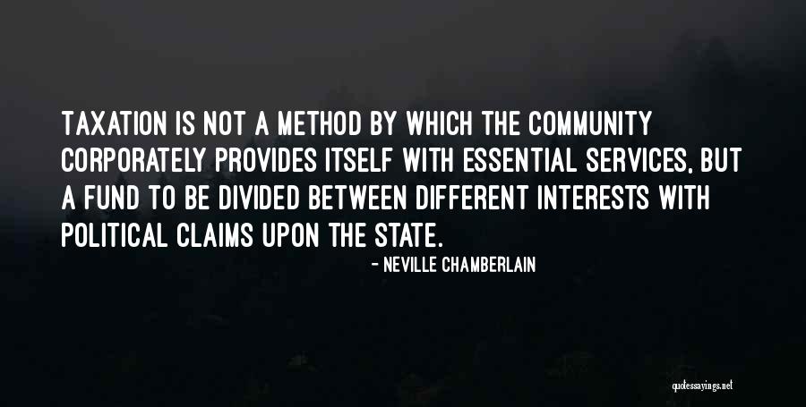 Different Interests Quotes By Neville Chamberlain Different Interests Quotes By Neville Chamberlain