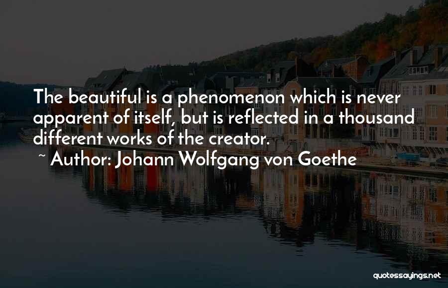 Different Is Beautiful Quotes By Johann Wolfgang Von Goethe