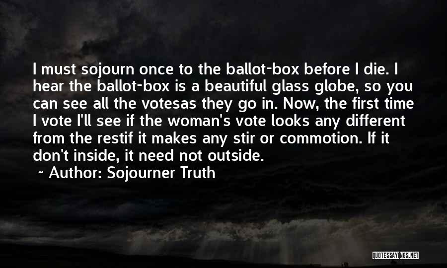 Different Is Beautiful Quotes By Sojourner Truth