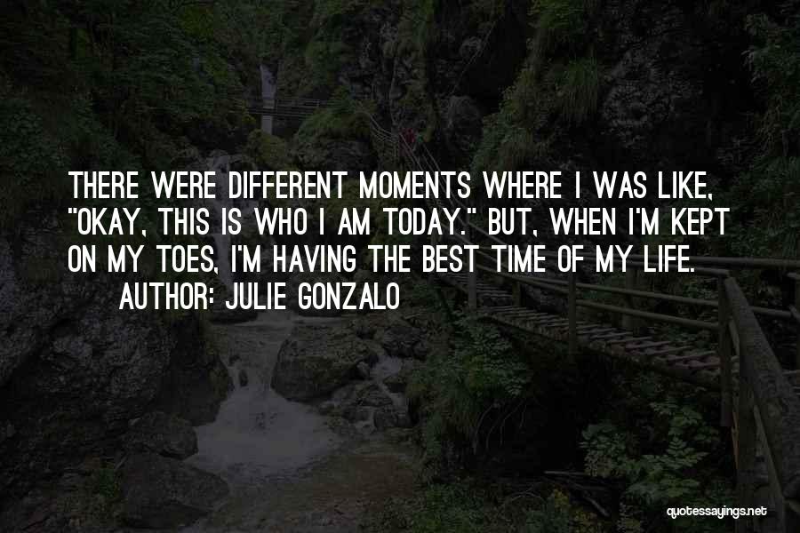 Different Is Okay Quotes By Julie Gonzalo