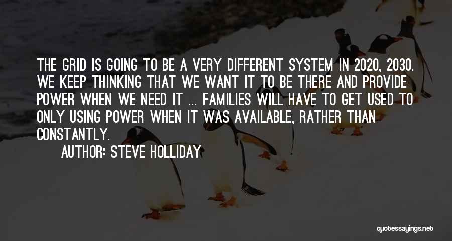 Different Is Quotes By Steve Holliday