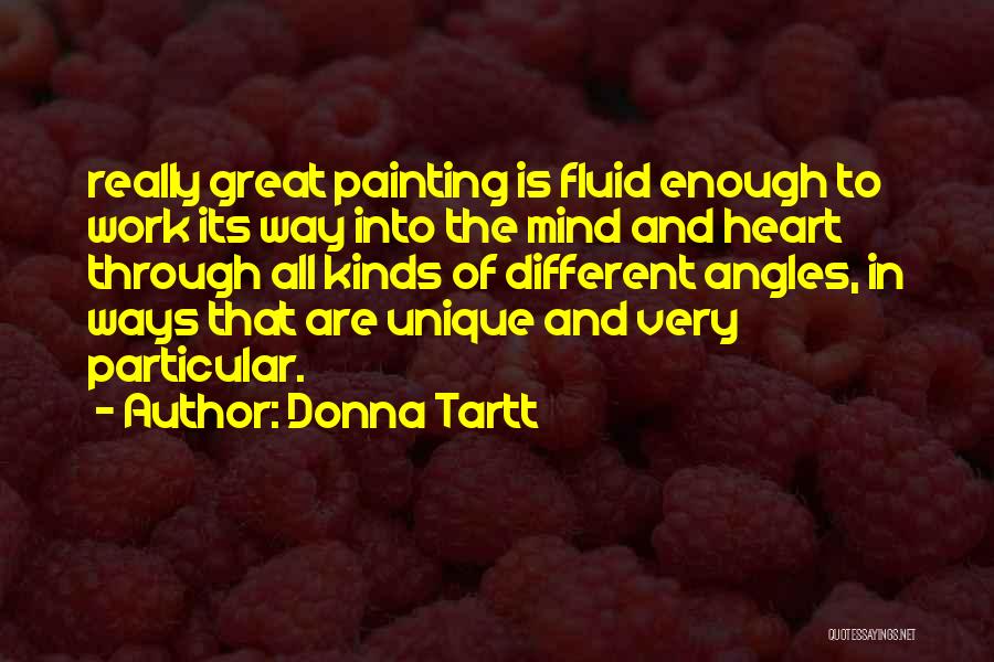 Different Is Unique Quotes By Donna Tartt