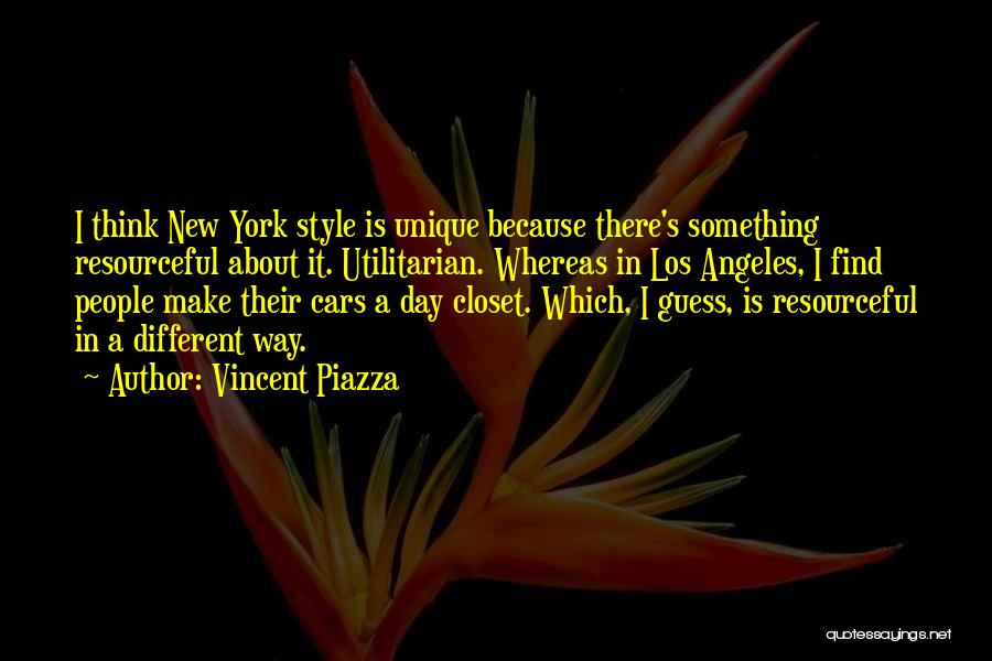 Different Is Unique Quotes By Vincent Piazza