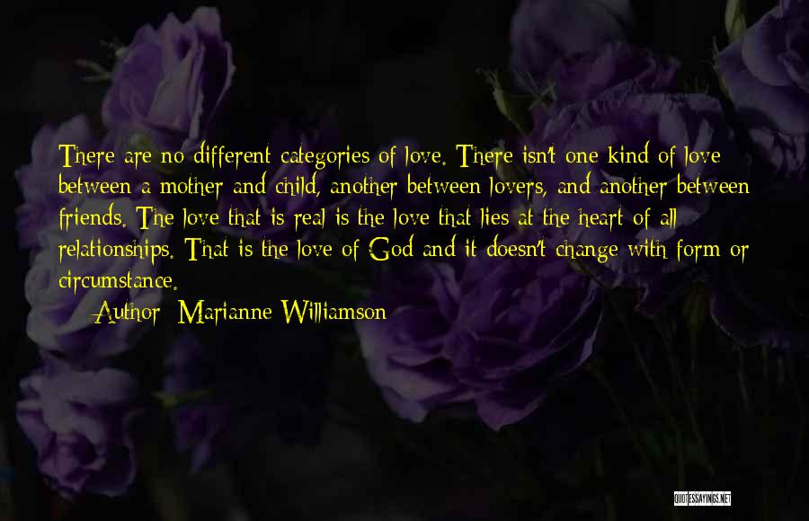 Different Kind Of Friends Quotes By Marianne Williamson