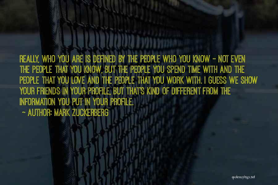 Different Kind Of Friends Quotes By Mark Zuckerberg