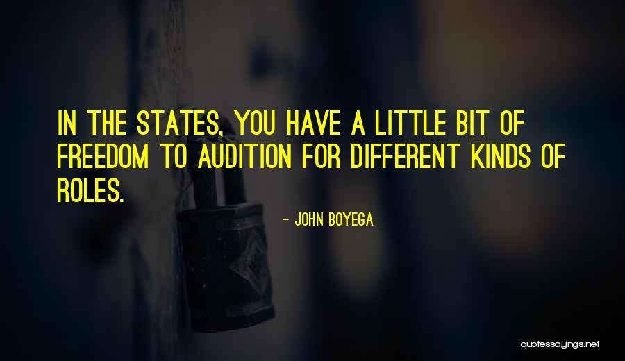 Different Kinds Quotes By John Boyega Different Kinds Quotes By John Boyega