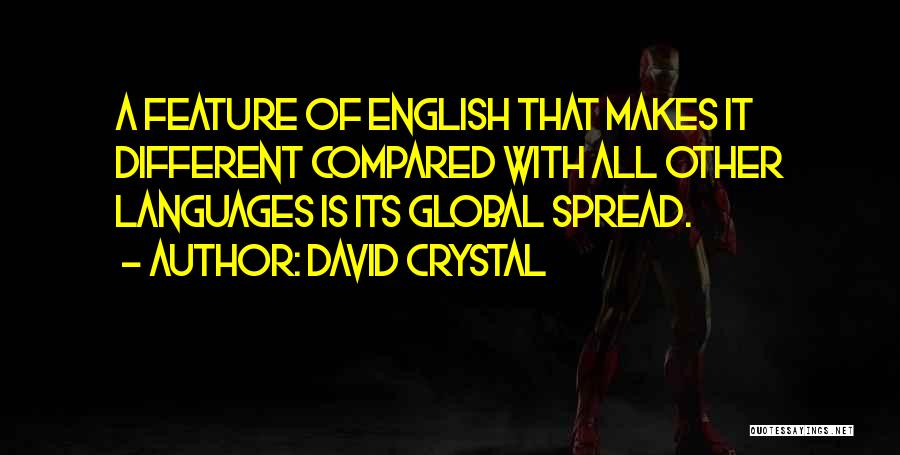 Different Languages Quotes By David Crystal