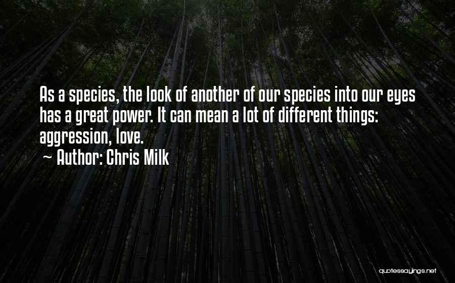 Different Look Quotes By Chris Milk