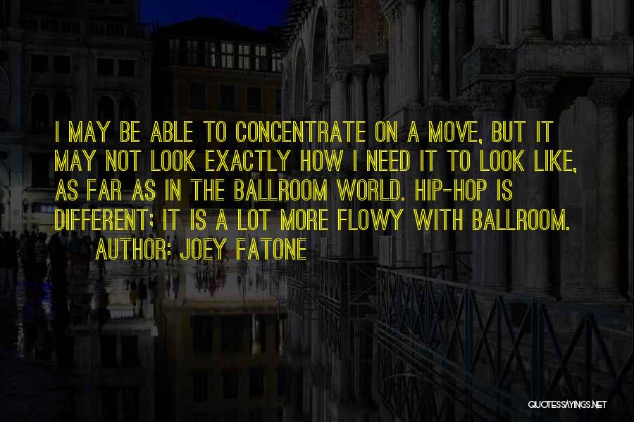 Different Look Quotes By Joey Fatone