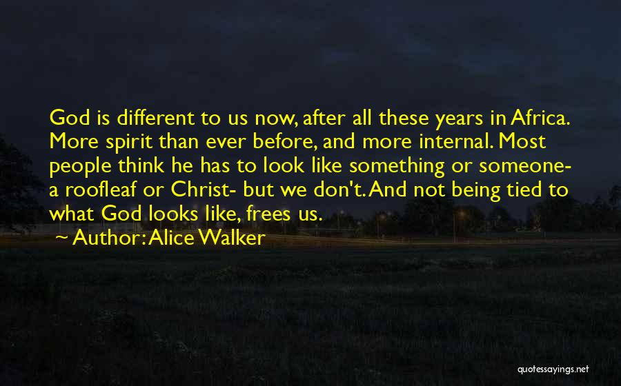 Different Looks Quotes By Alice Walker