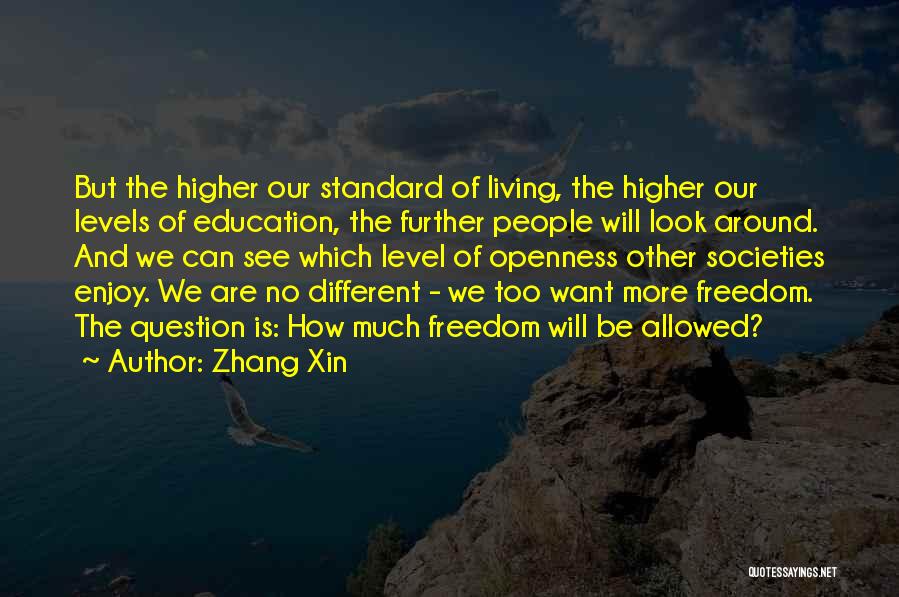 Different Looks Quotes By Zhang Xin