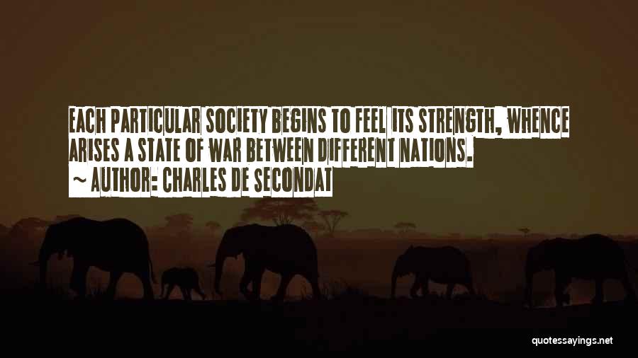 Different Nations Quotes By Charles De Secondat