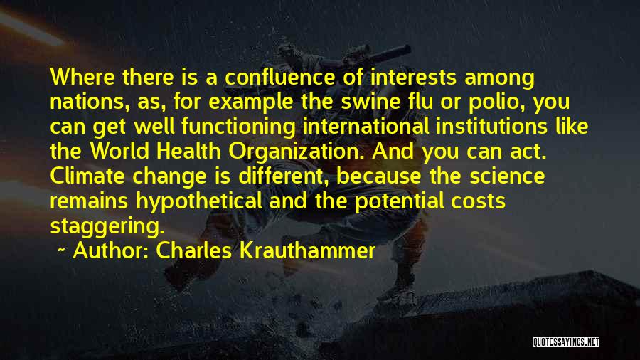 Different Nations Quotes By Charles Krauthammer